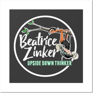 Beatrice Zinker, Upside Down Thinker Posters and Art